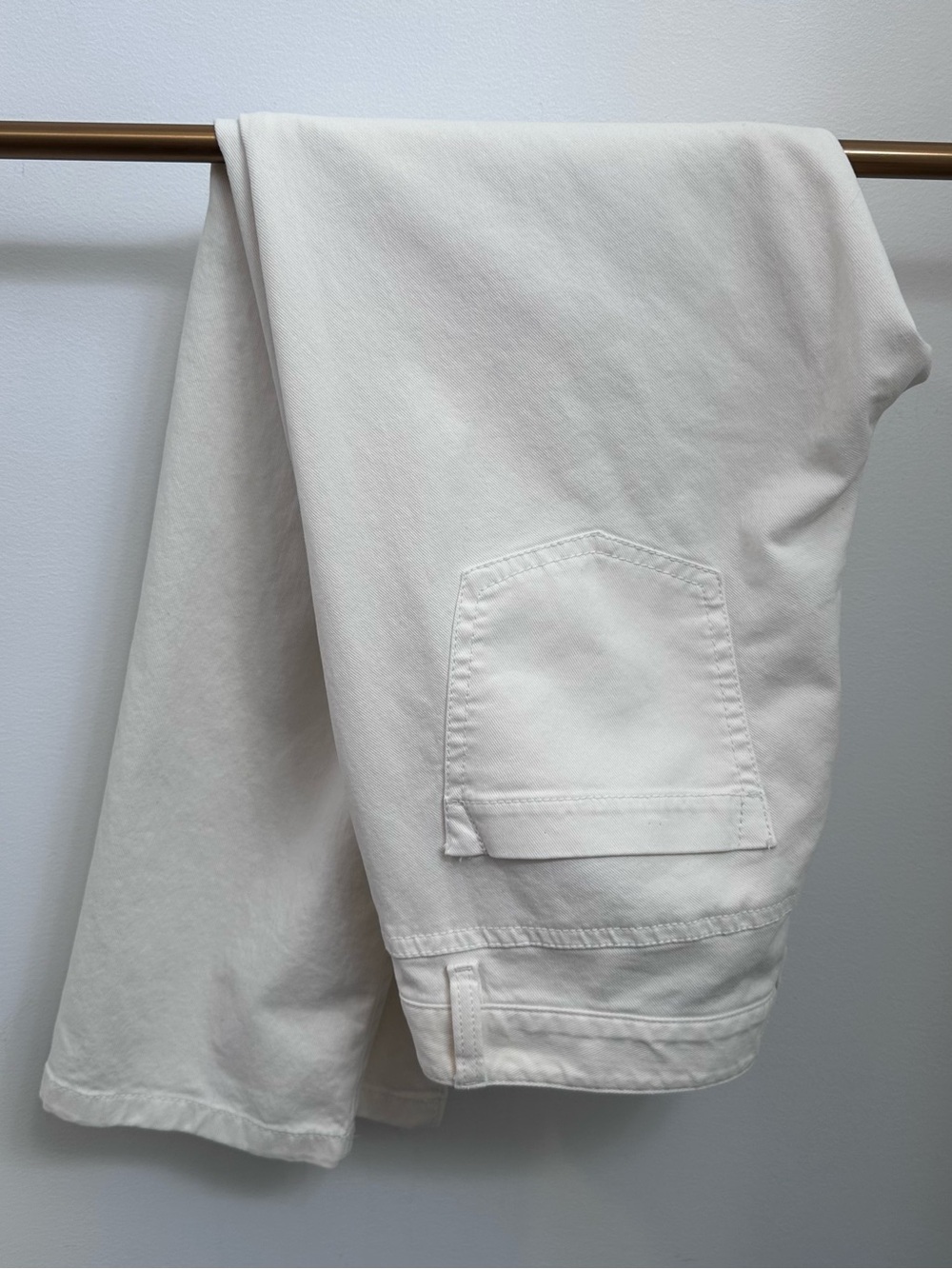 Ann Taylor Modern Fit White Jeans Denim Pants Lindsay Waist Womens’ 10 NWOT